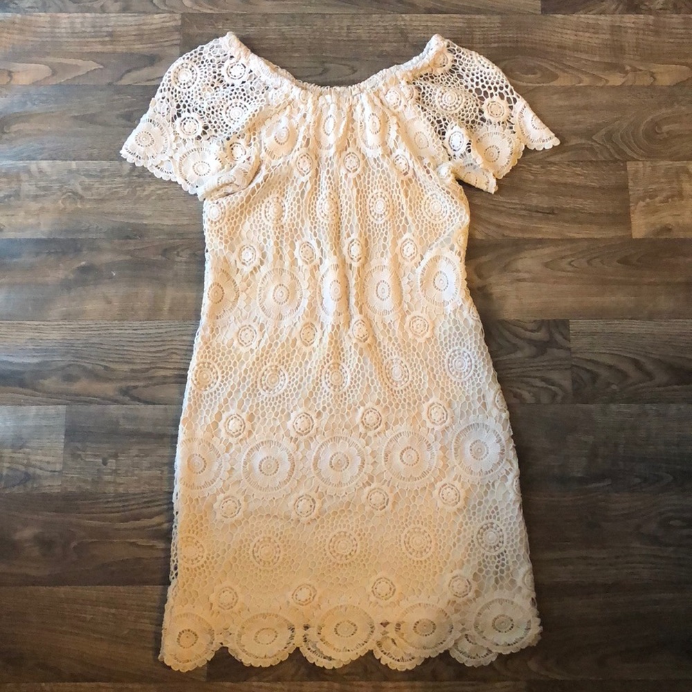 Knit fitted boho chic dress